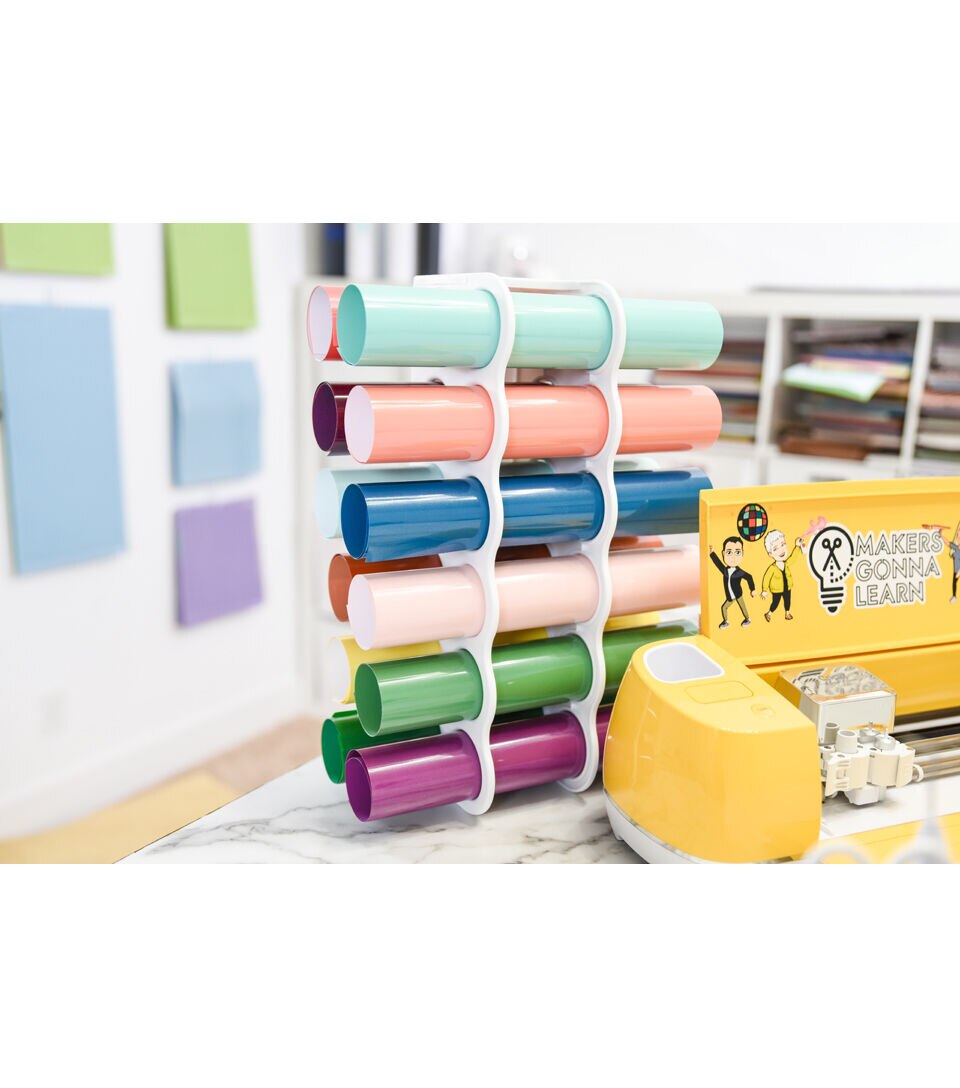 ArtBin 10 White Vinyl Storage Rack