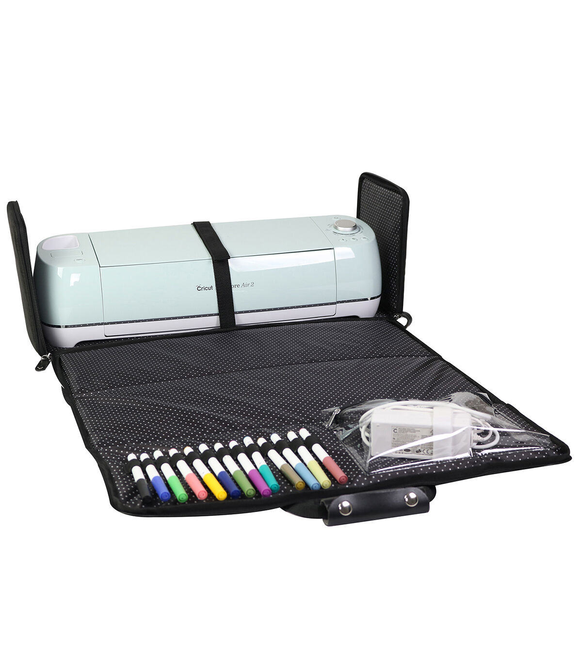 Everything Mary 22 Heather Black Die Cut Machine Carrying Case