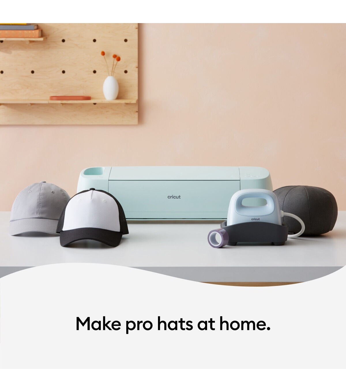 Cricut 3pk Gray Ball Cap Hat Blanks