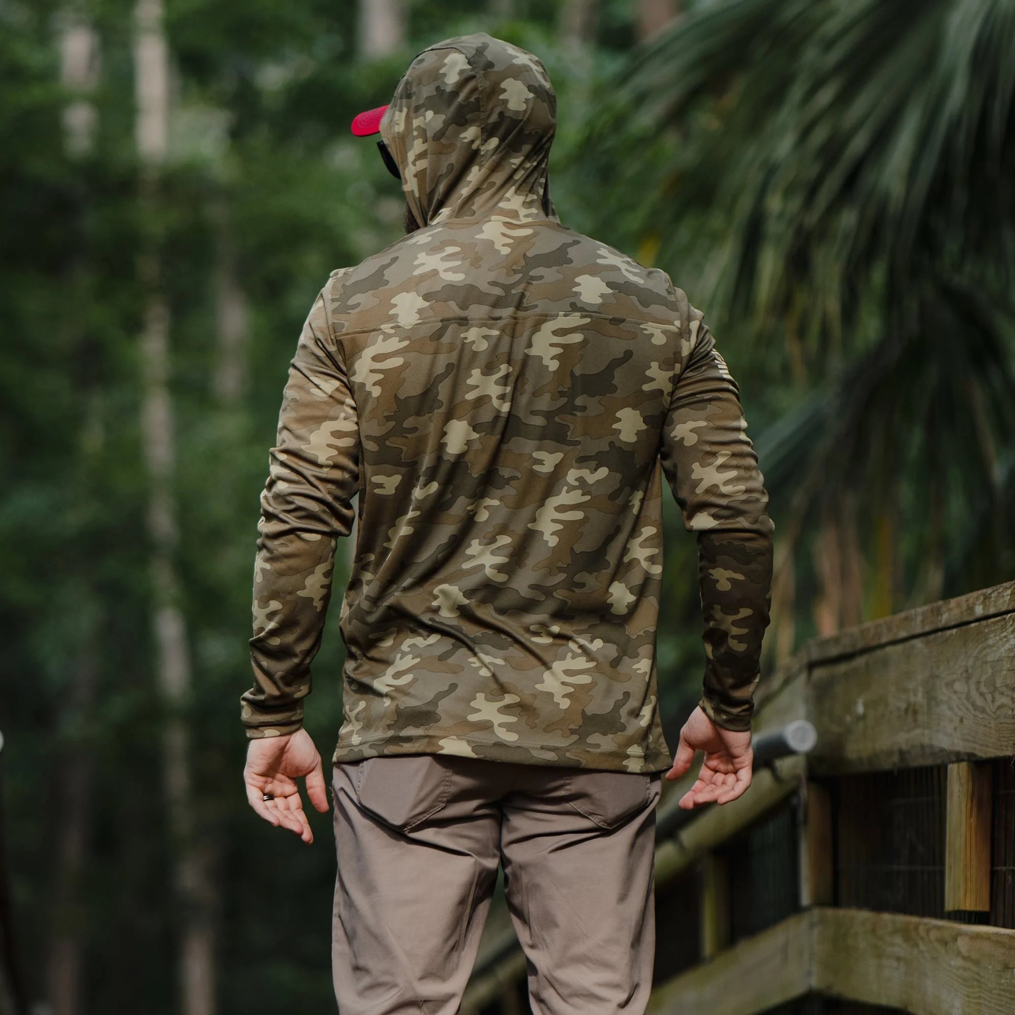 Overwatch Hoodie - Military Green Camo