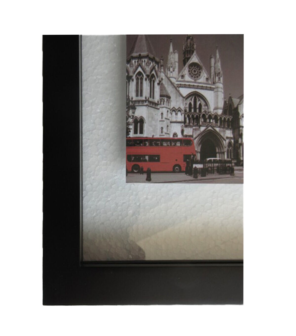 Innovative Creations 8 x 16 Black Wood Float Photo Frame
