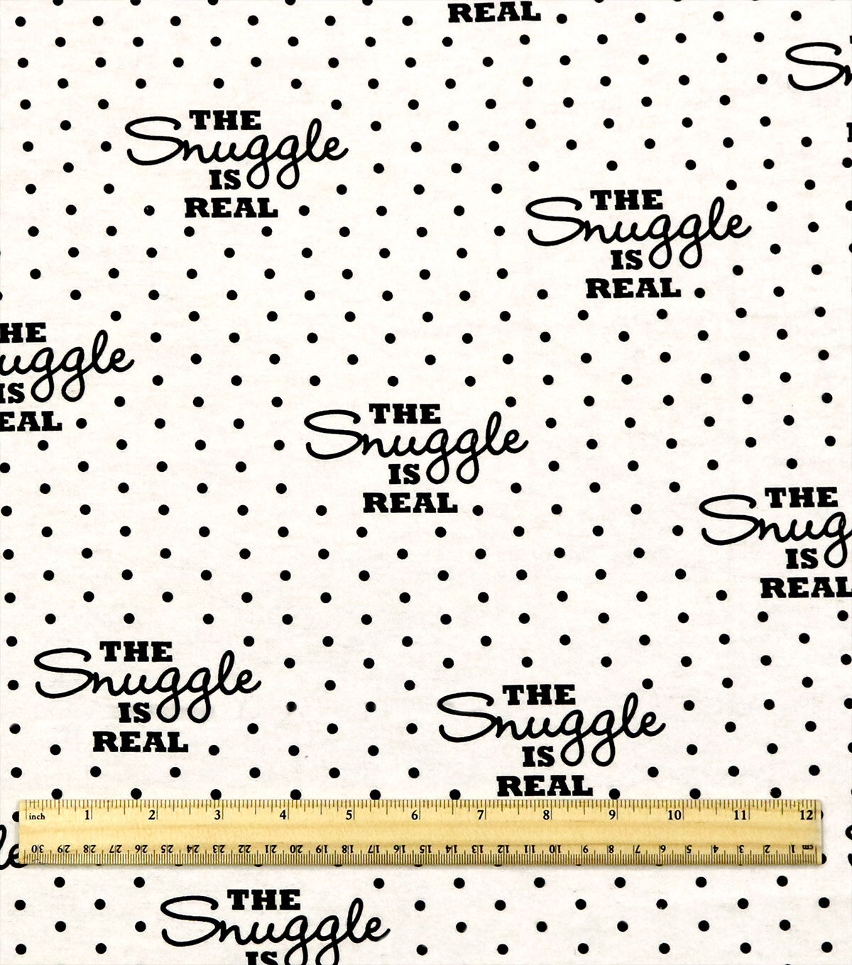 The Snuggle is Real Super Snuggle Flannel Fabric