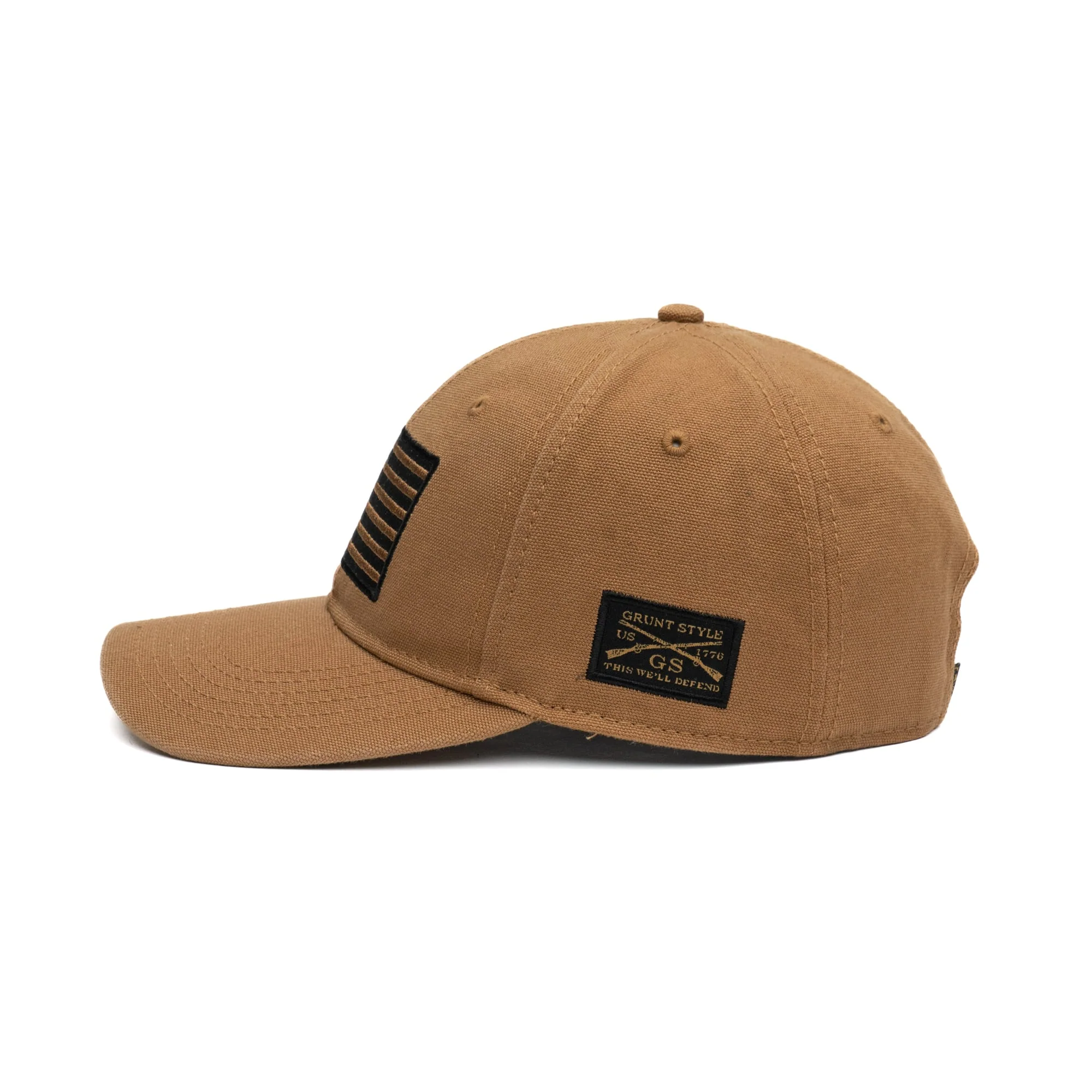 Embroidered American Flag Hat