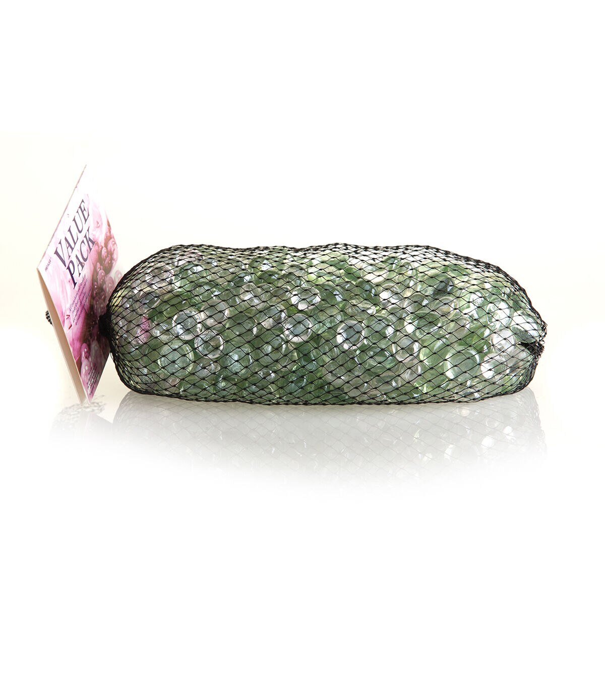 42oz Green Glass Gem Bowl Fillers by Bloom Room