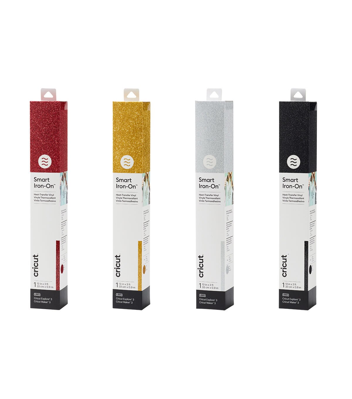 Cricut 13 x 3' Smart Iron On Glitter Heat Transfer Vinyl Roll