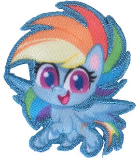 Hasbro 4 My Little Pony Iron On Patch