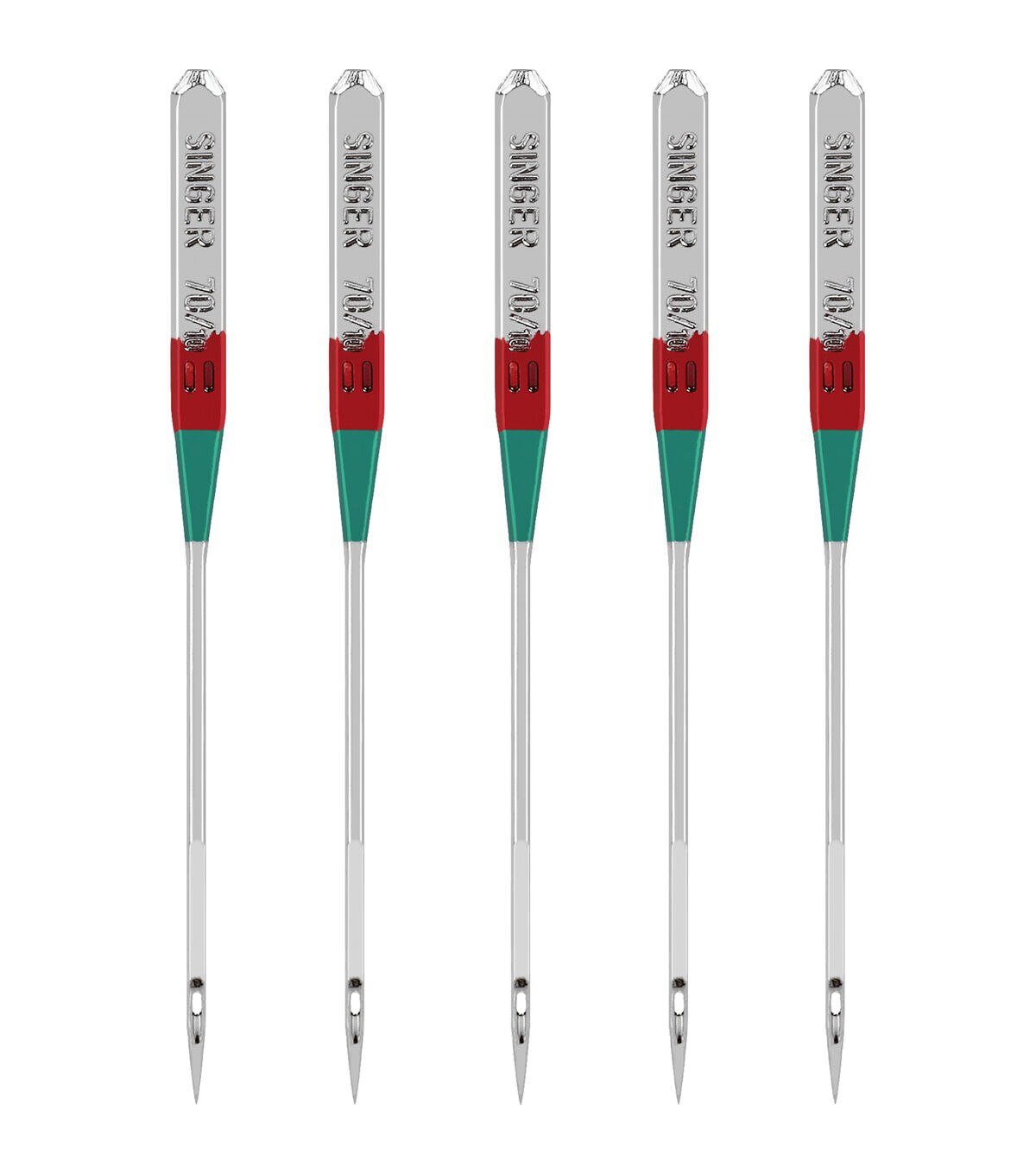 SINGER 90/14 Universal Regular Point Sewing Machine Needles 5ct