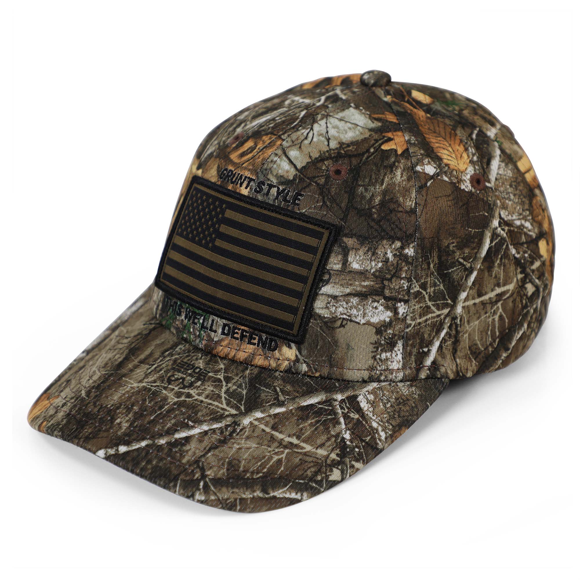 Realtree Edge Flag Stretch Fit Hat