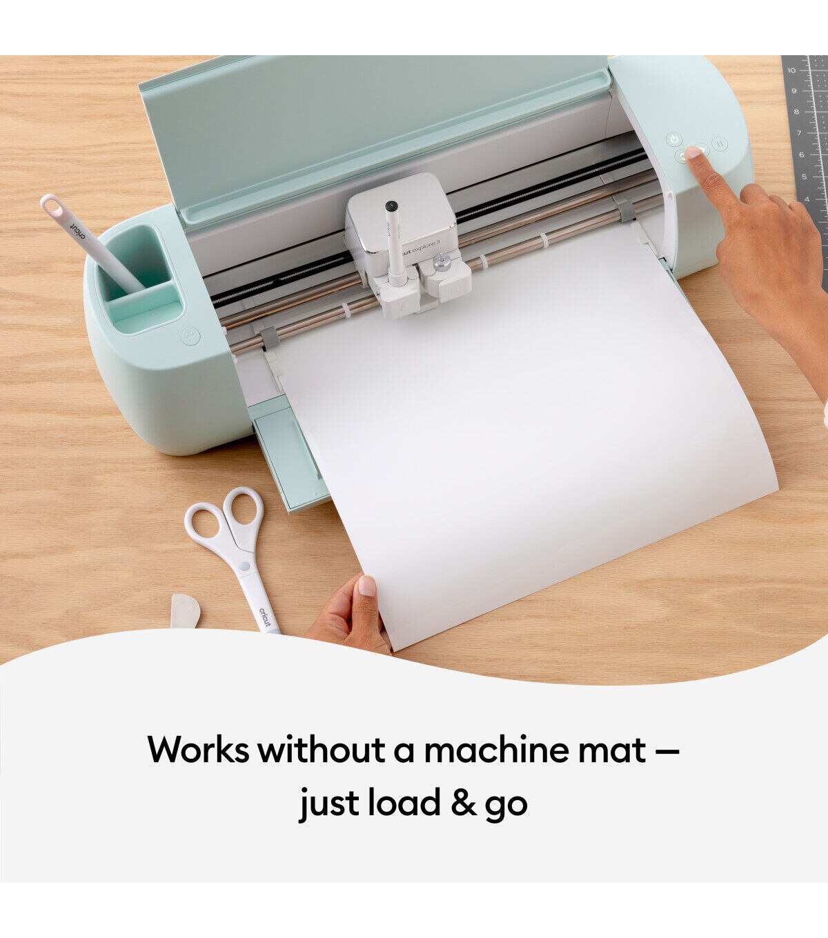 Cricut 13 x 3' Smart Label Permanent Writable Vinyl Roll