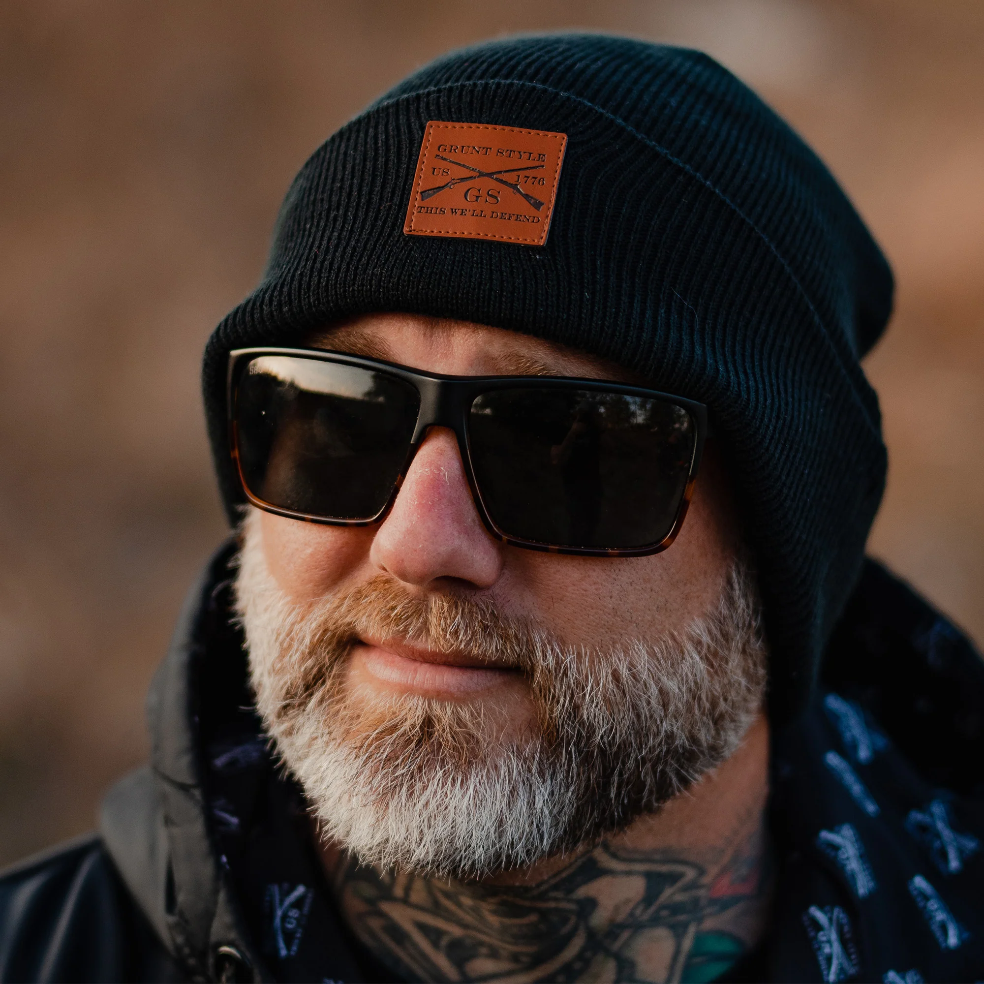 Cuffed Beanie - Black