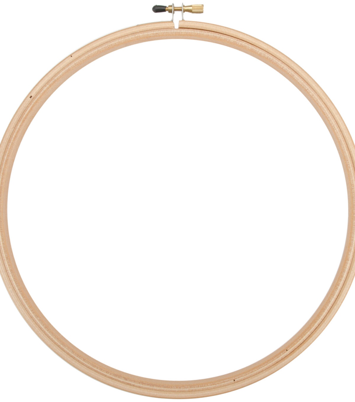 Frank A. Edmunds Wood Embroidery Hoop with Round Edges 10 Natural
