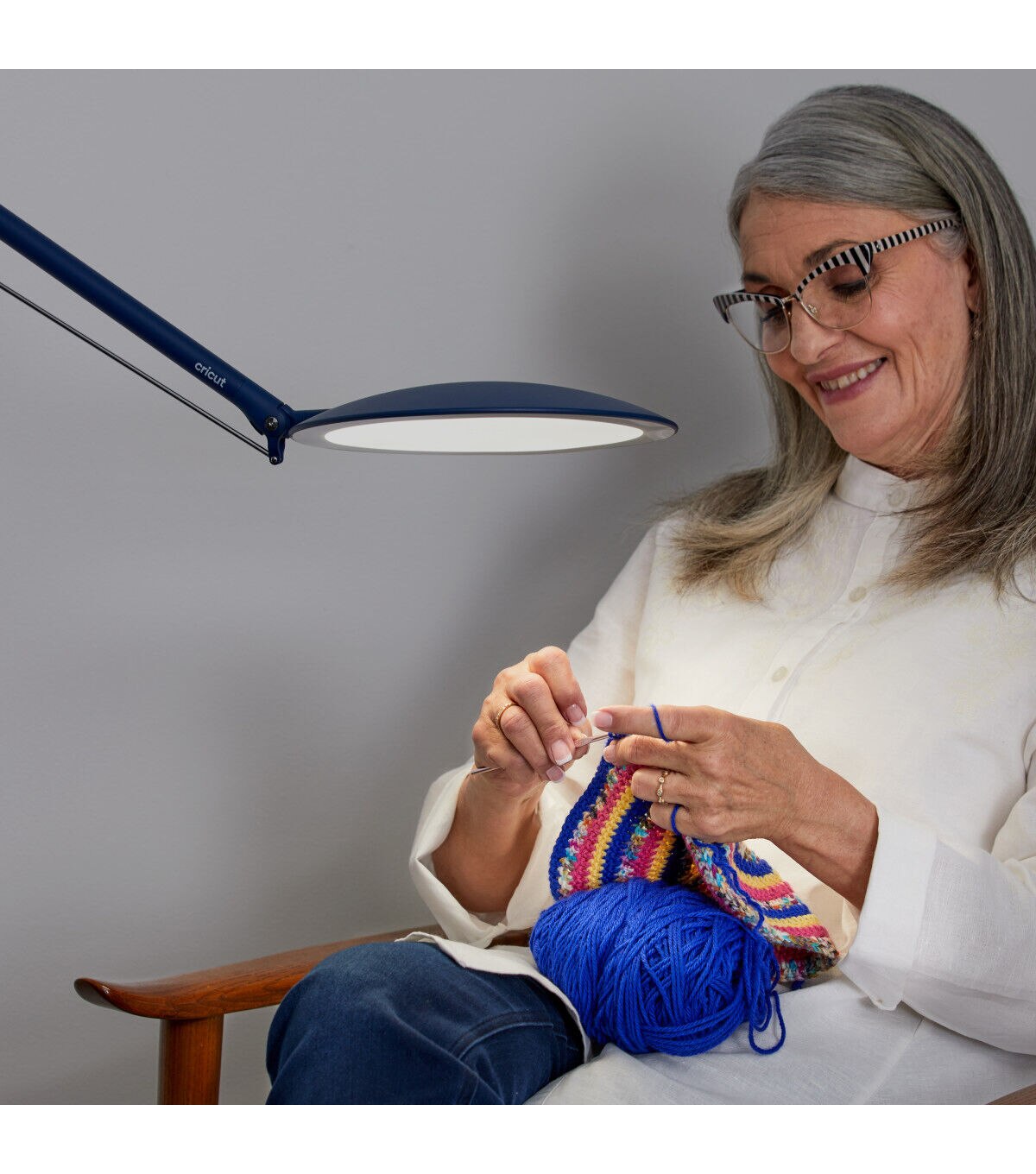 Cricut Bright 360 Ultimate LED Floor Lamp - Indigo