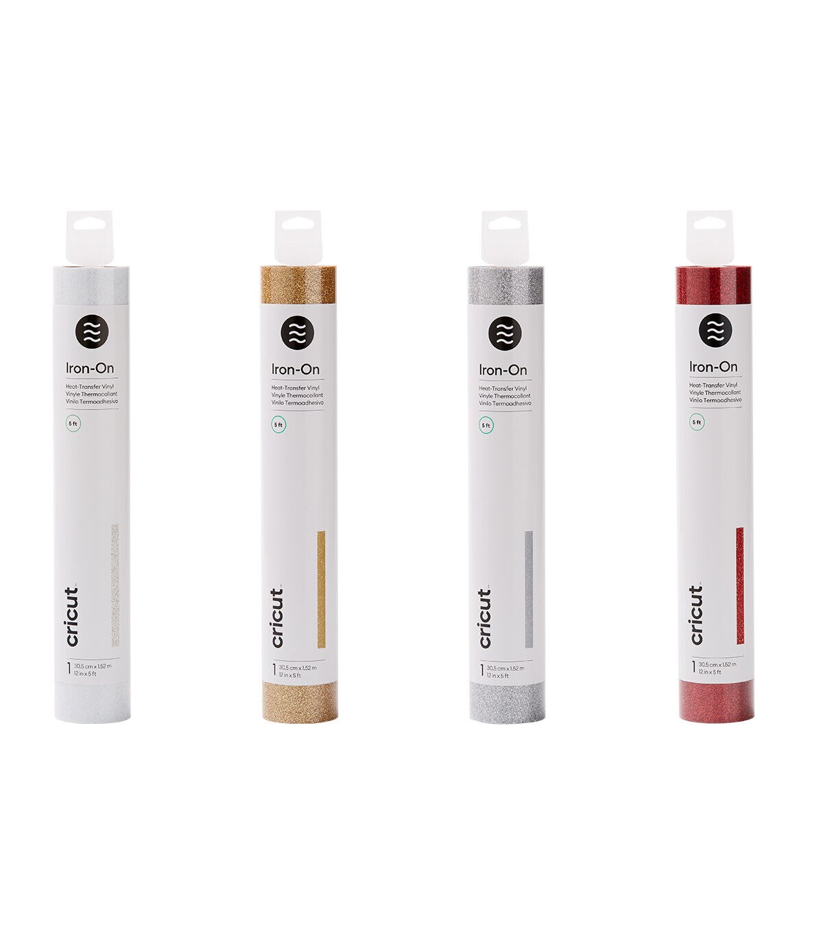 Cricut 12 x 5' Glitter Iron On Heat Transfer Vinyl Roll