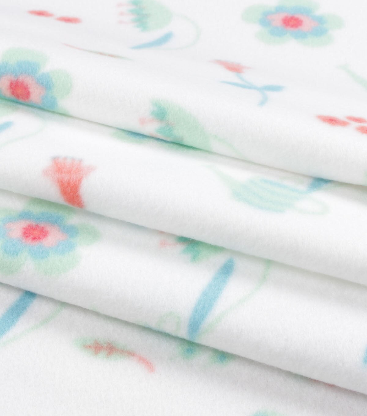 Pink Bunny Blizzard Fleece Fabric