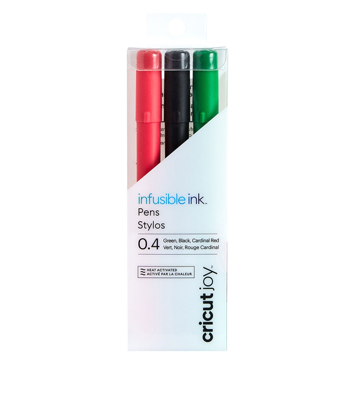 Cricut Joy 0.4mm Black & Green Infusible Ink Pens 3ct