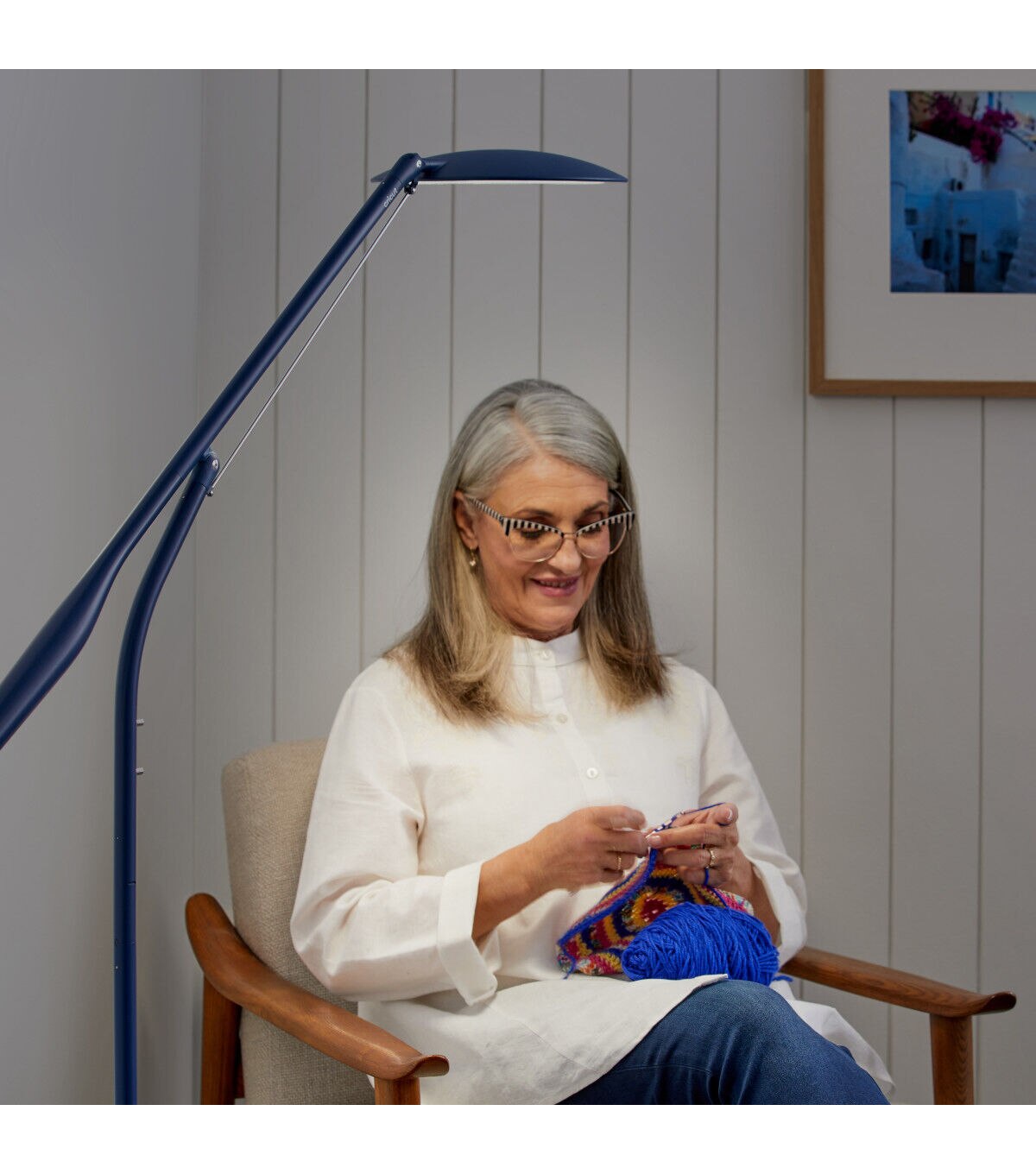 Cricut Bright 360 Ultimate LED Floor Lamp - Indigo