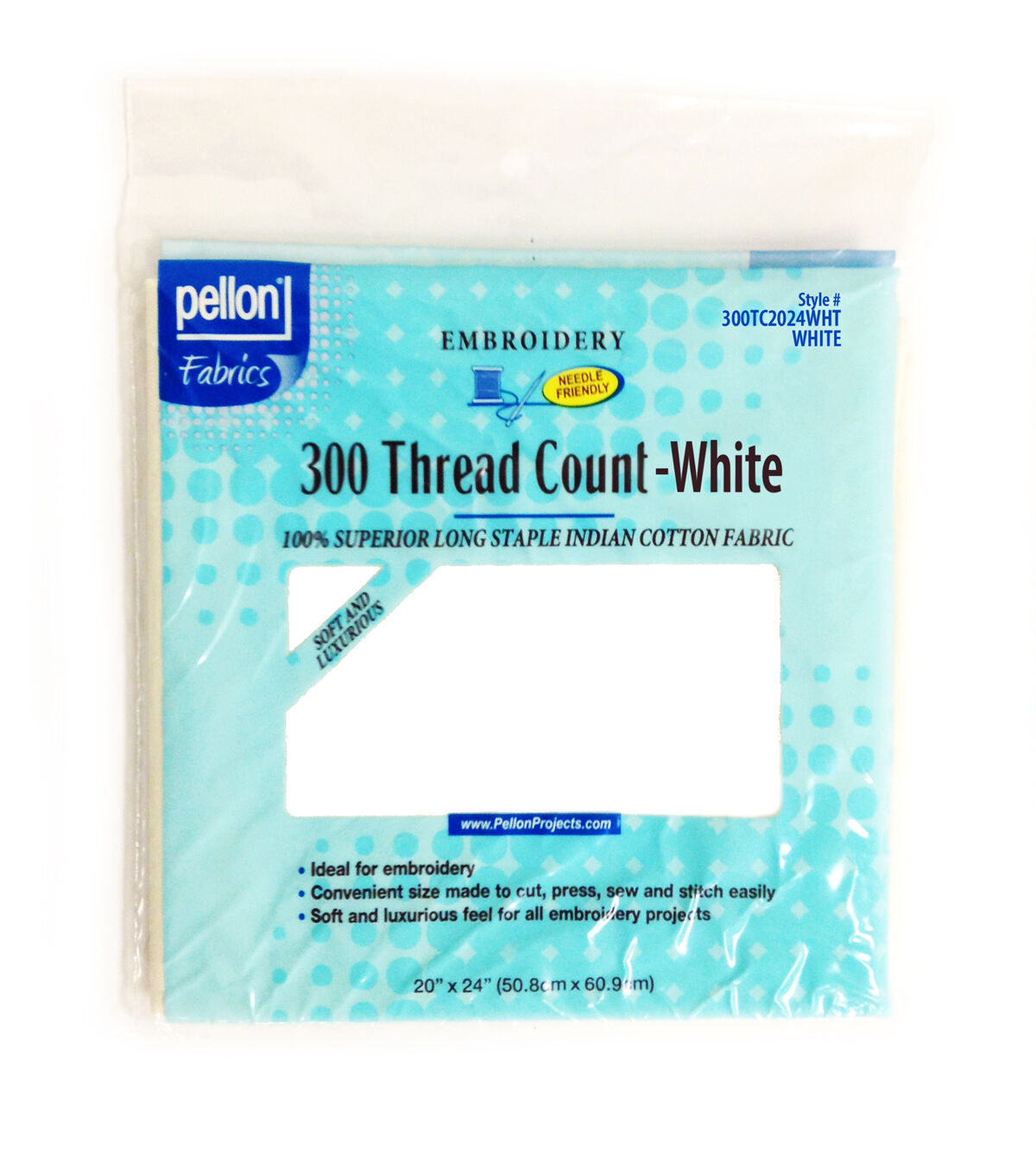 Pellon 20 x 24 Staple 300ct Cotton Cross Stitch & Embroidery Fabric