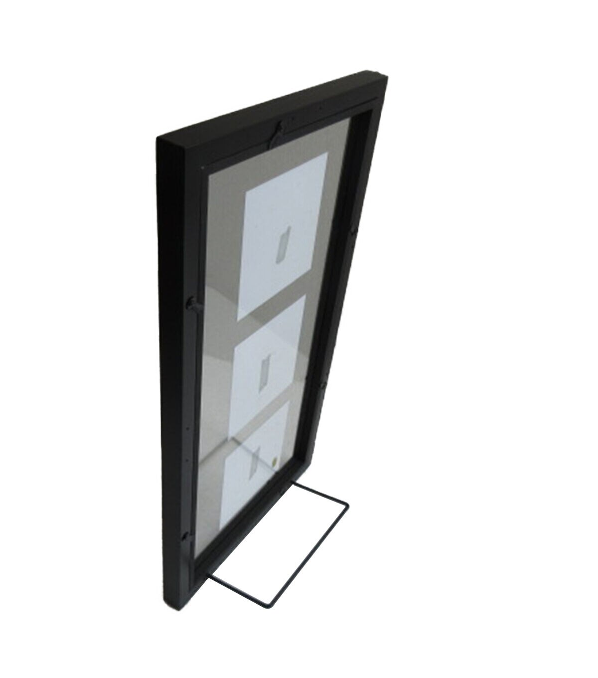 Innovative Creations 8 x 16 Black Wood Float Photo Frame