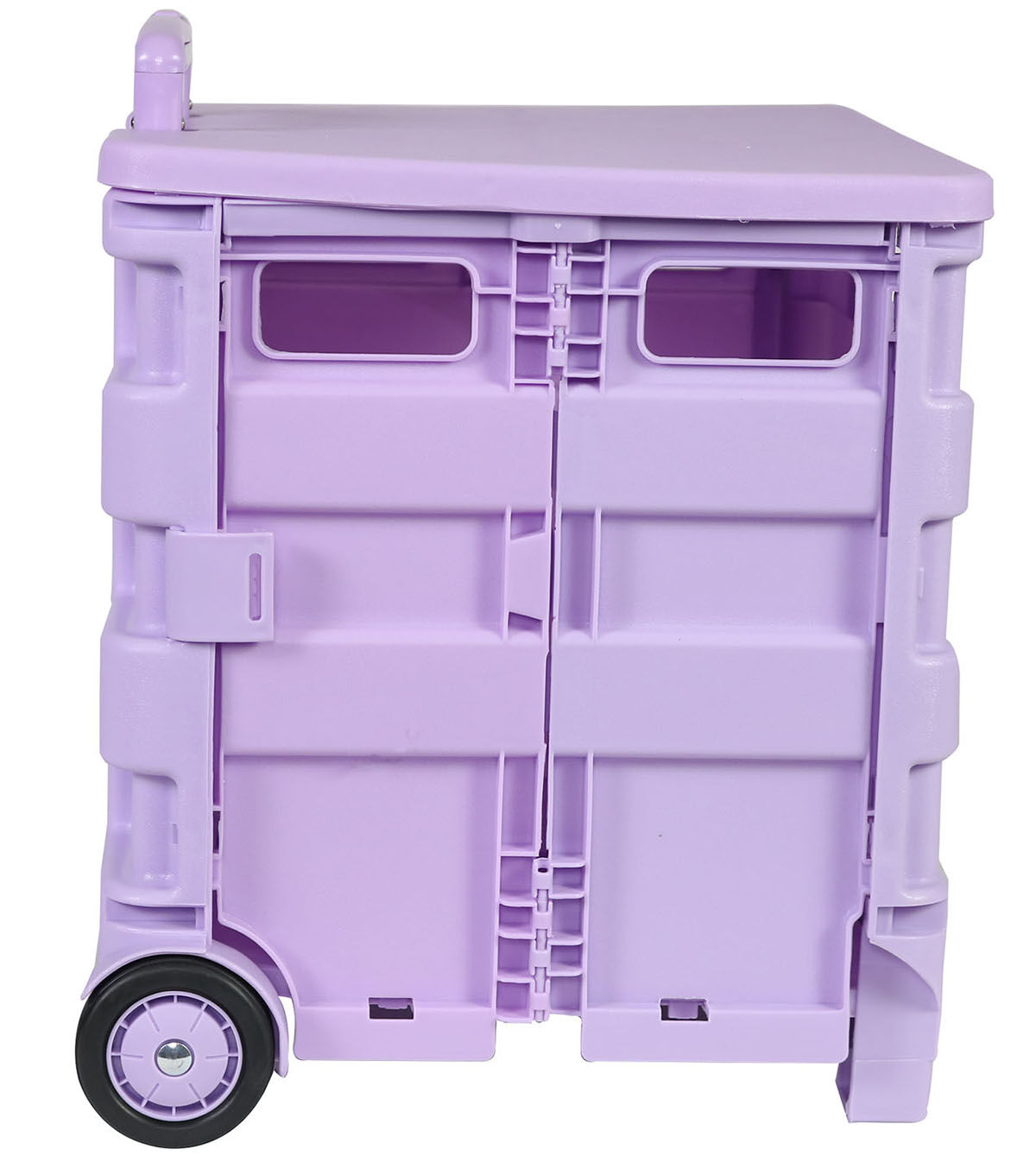Everything Mary 16 Purple Plastic Collapsible Cart Organizer