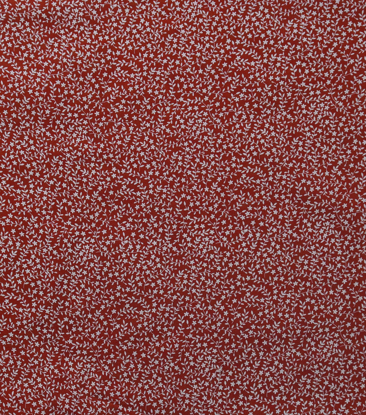 Floral & Vines on Red Quilt Cotton Fabric by Keepsake Calico