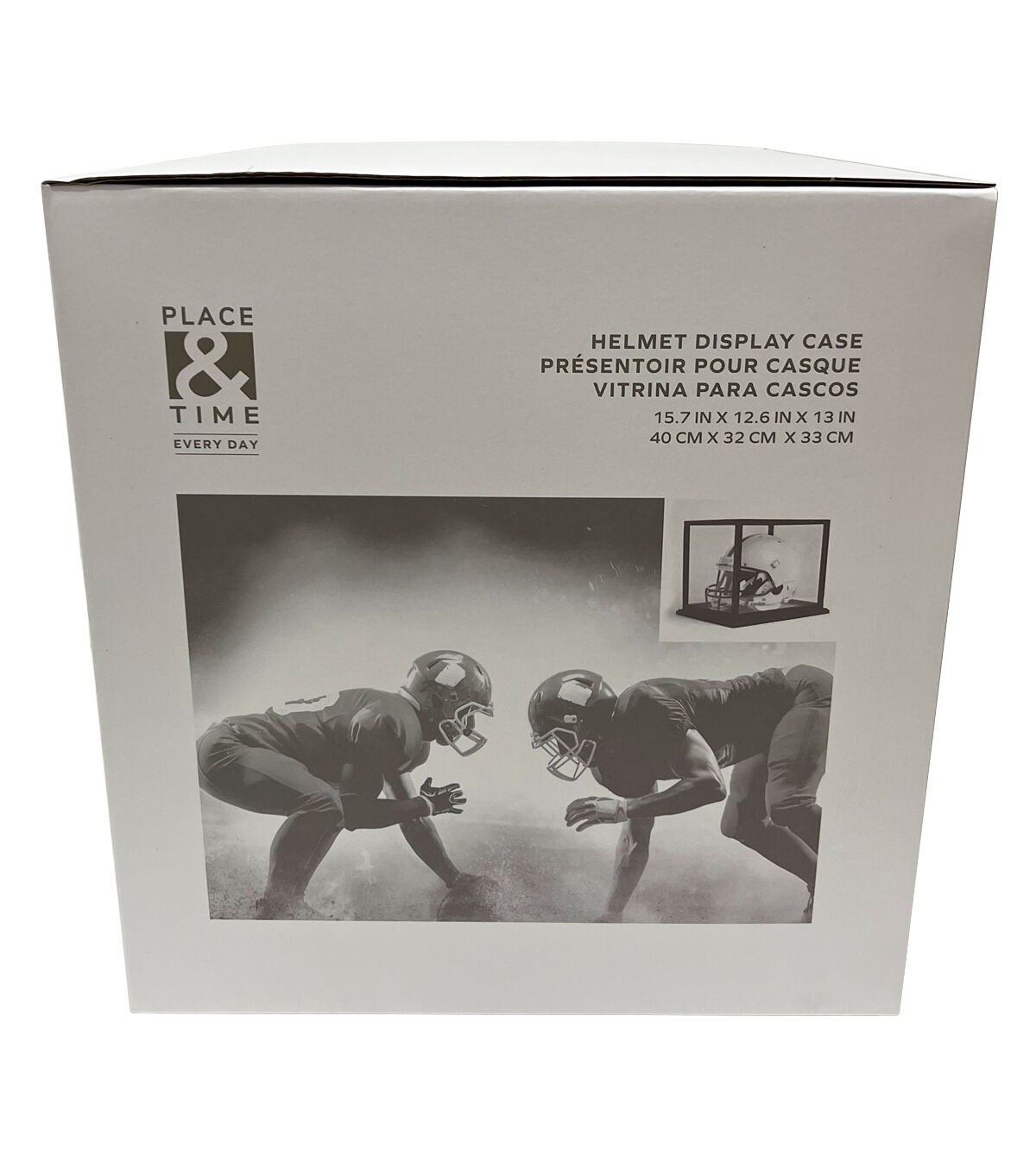 16 x 13 Acrylic Helmet Display Case by Place & Time