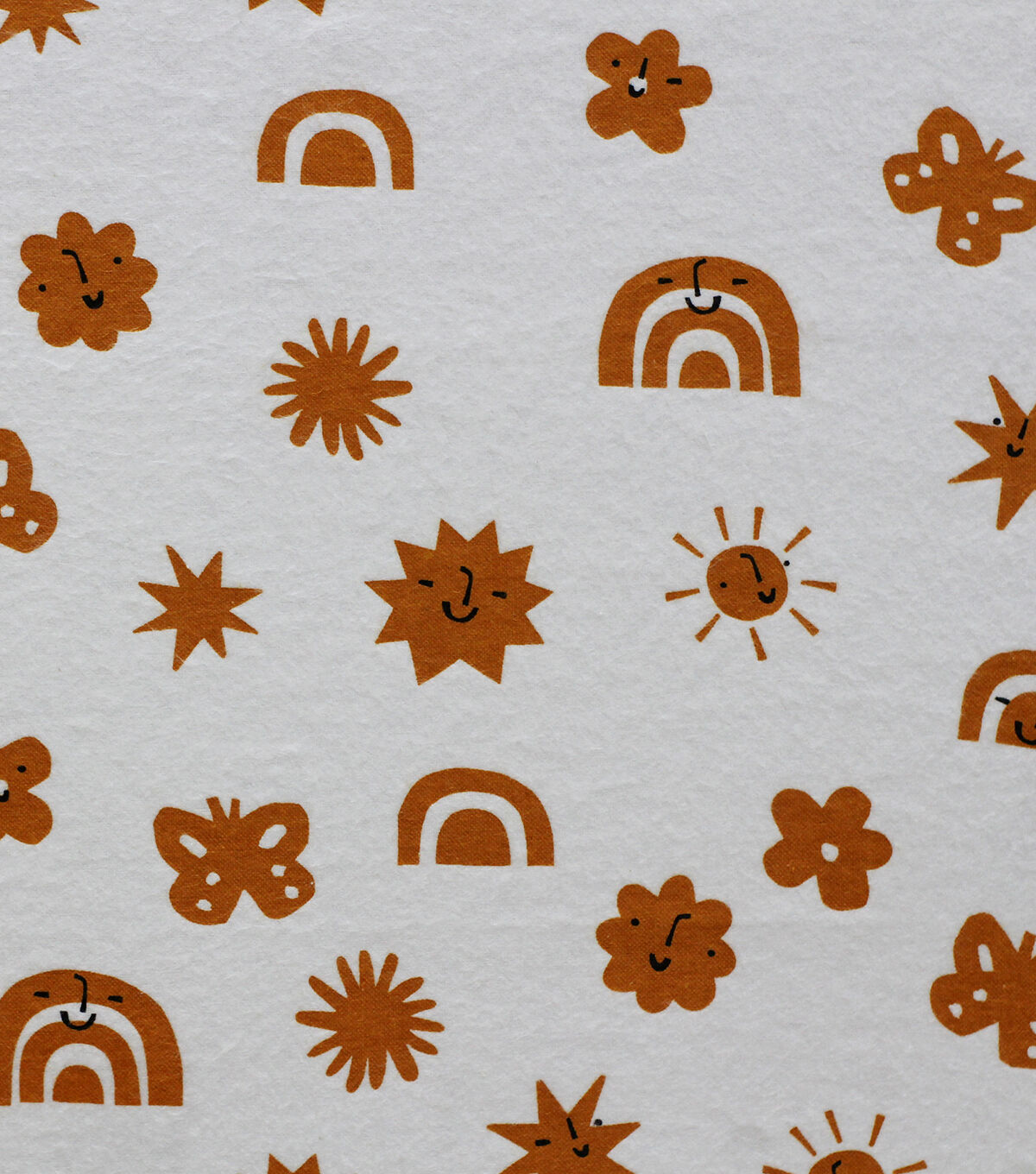 Super Snuggle POP! Happy Icons Flannel Fabric