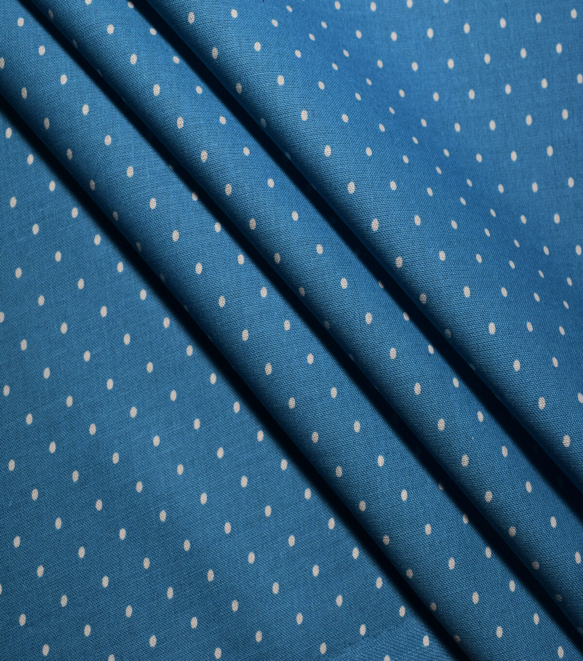 Caribbean Sea Pin Dot Cotton Fabric by Quilter's Showcase
