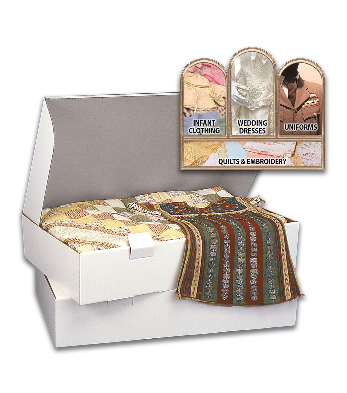 S.A. Richards 18 x 40 Prop It Storage Chest With 24 Tissue Papers