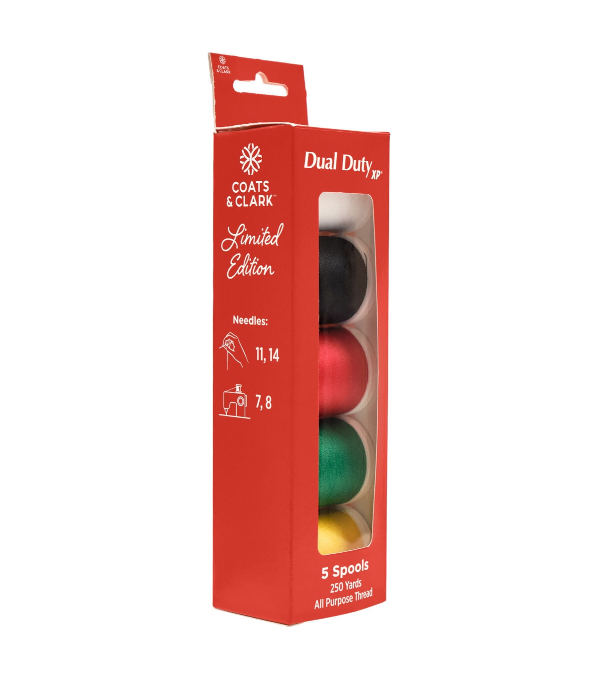 Coats & Clark Christmas 5 Pack 250yds Thread