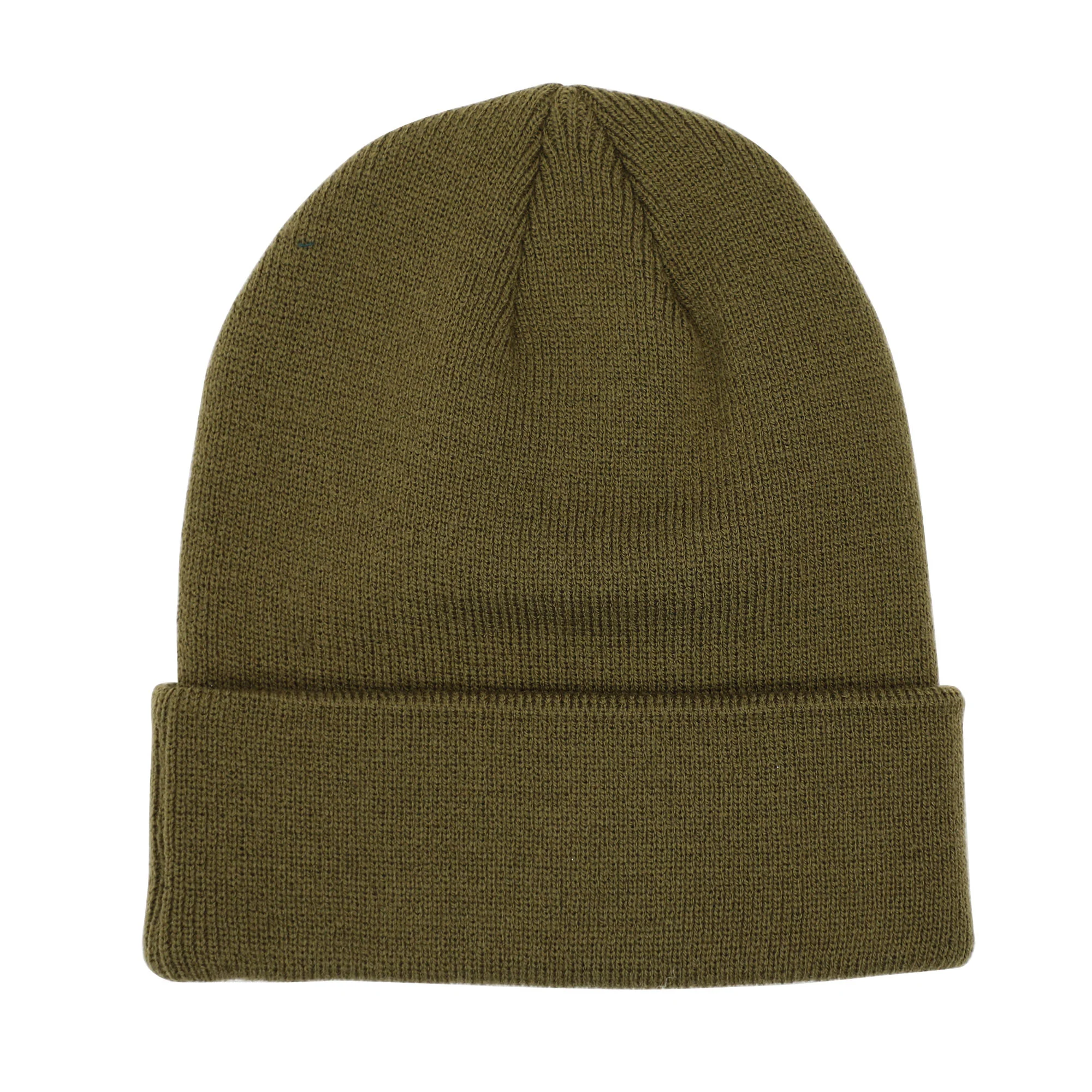 Cuffed Beanie - Military Green