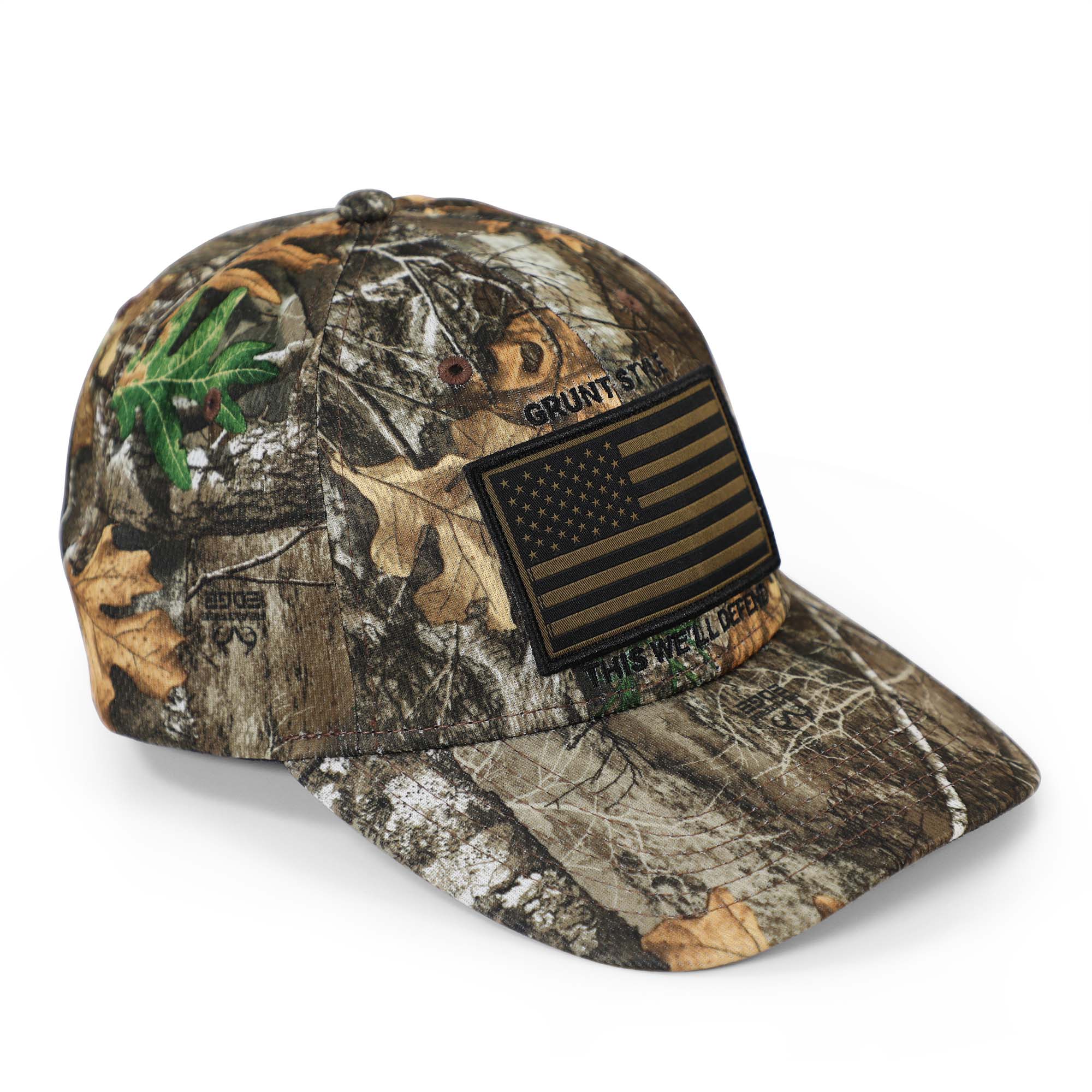 Realtree Edge Flag Stretch Fit Hat