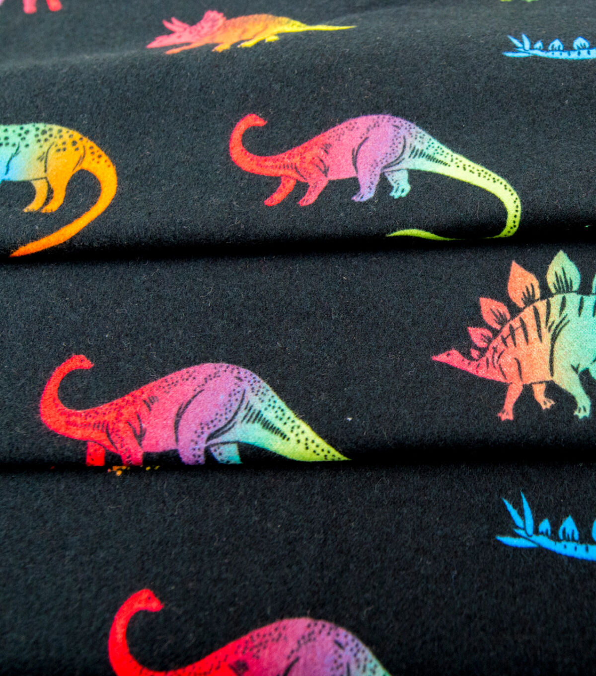 Ombre Dinosaur Super Snuggle Flannel Fabric