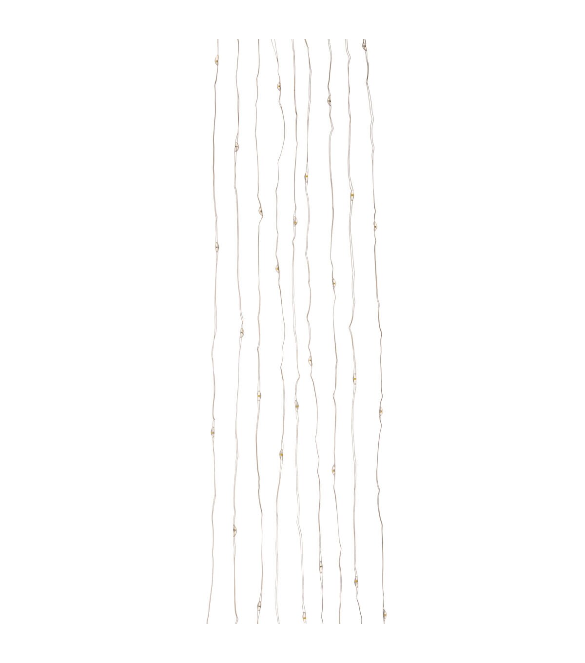 7 LED Silver Wire With Warm White String Lights 60ct by Bloom Room