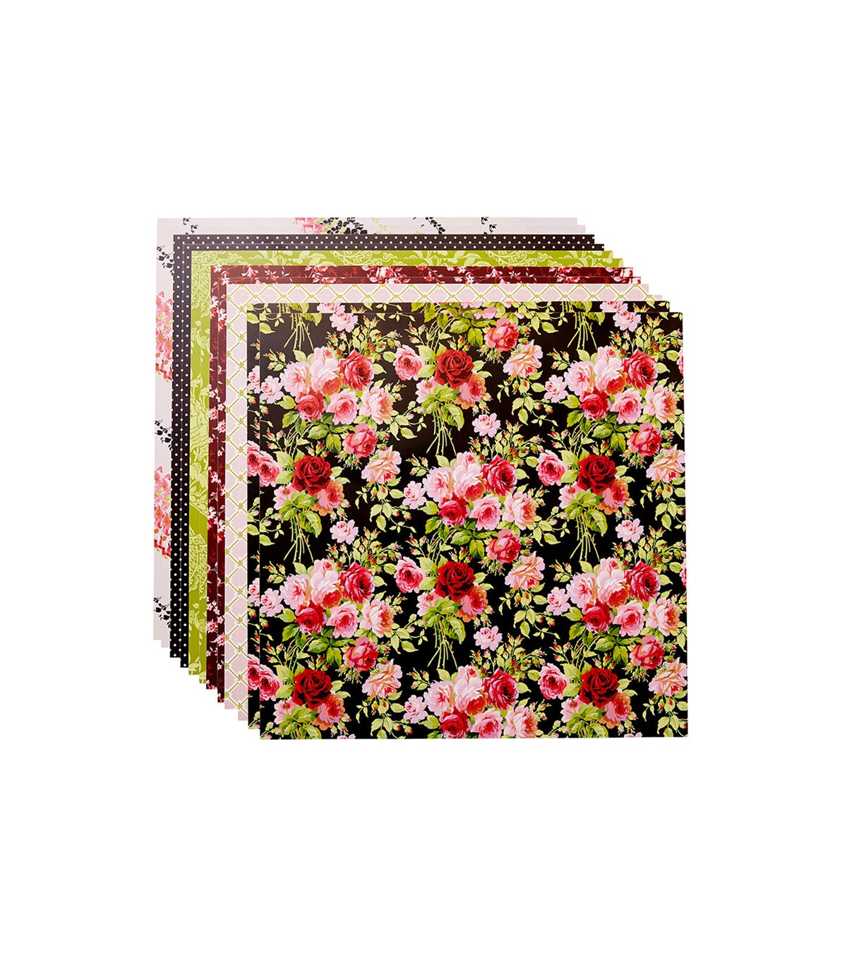 Cricut 12 x 12 Rose Patterned Premium Vinyl Samplers 6ct