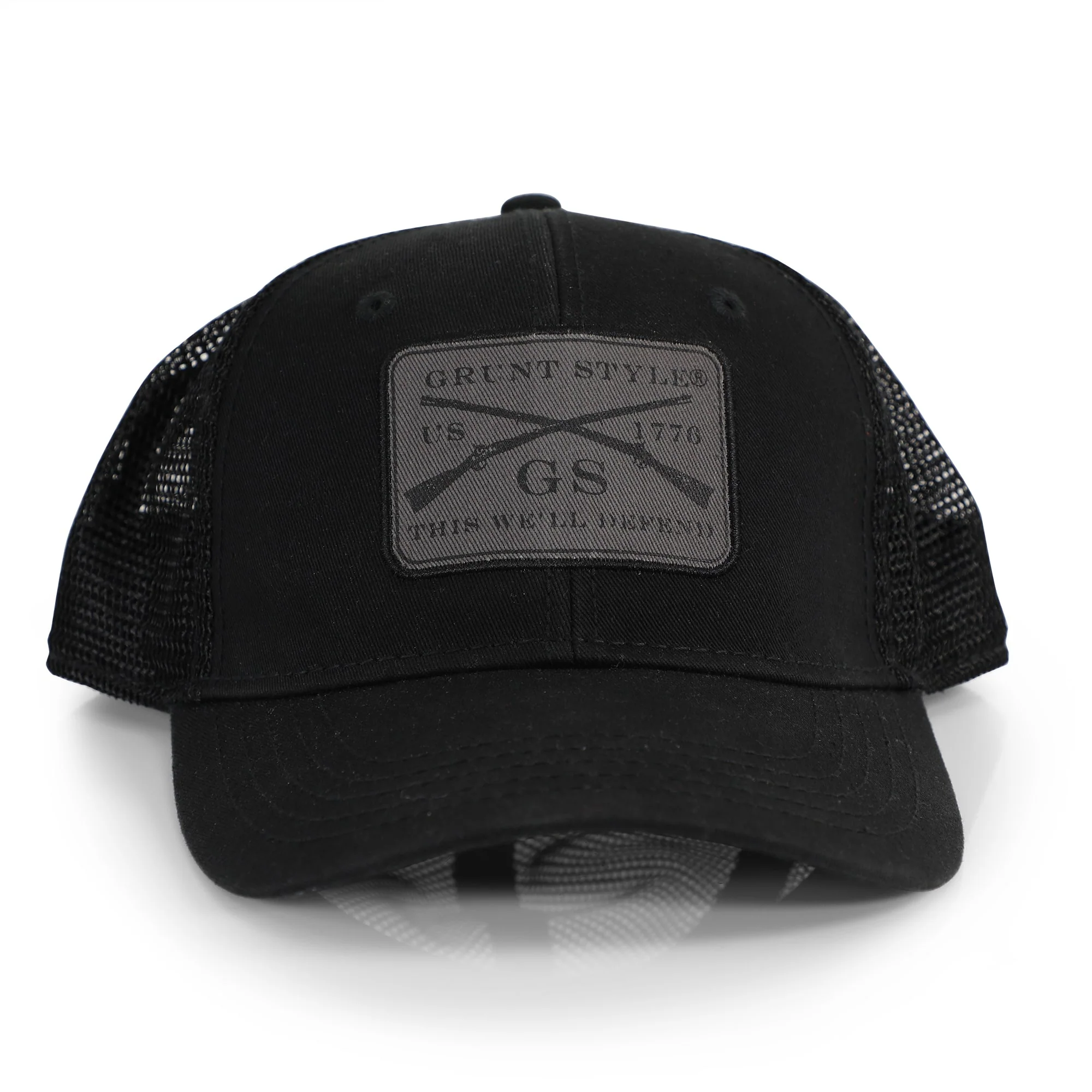 Twill Logo Hat - Black