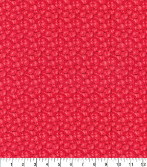 Fabric Traditions Red Coils Cotton Fabric by Keepsake Calico
