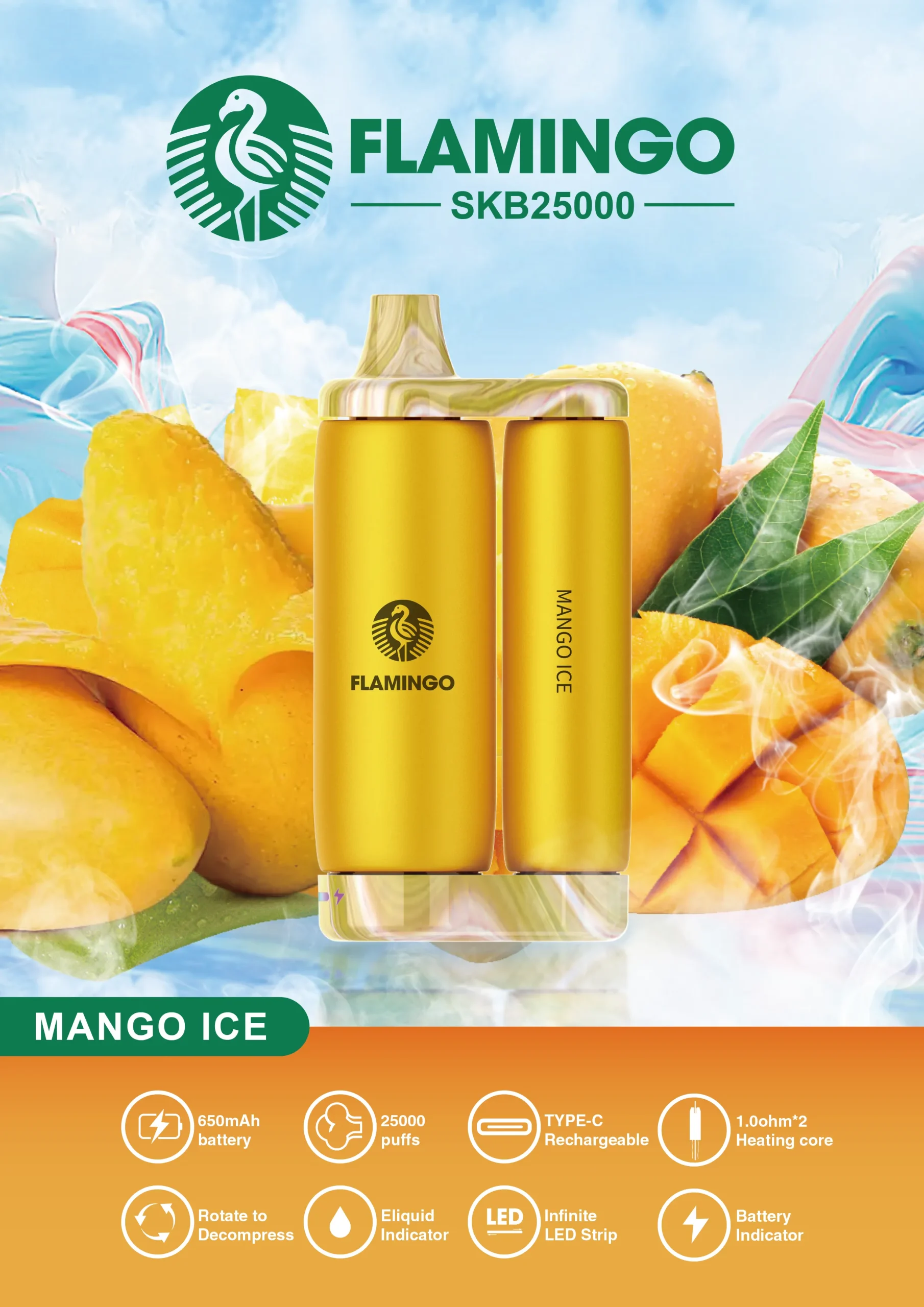 Flamingo Mango Ice