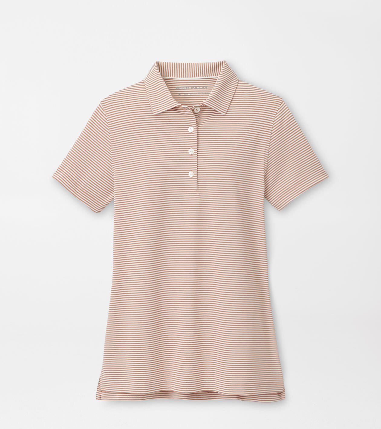 Vista Stripe Sport Mesh Short Sleeve Button Polo
