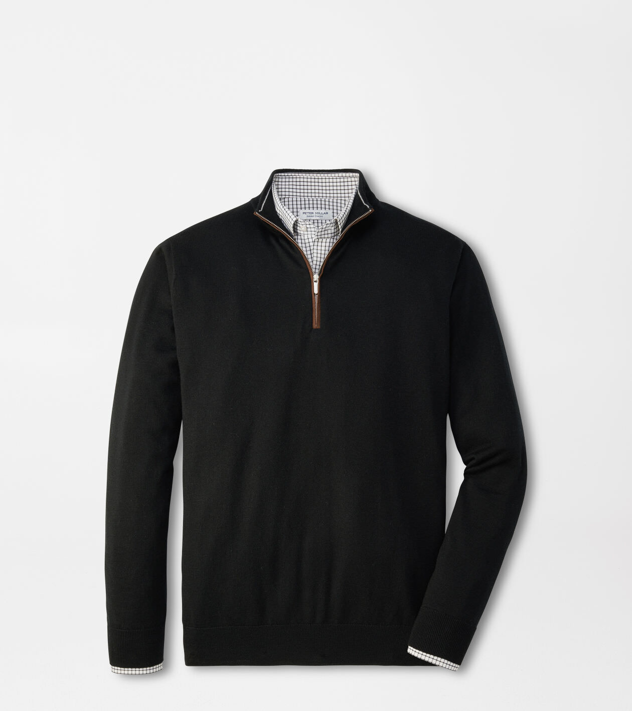 Autumn Crest Suede Trim Quarter-Zip