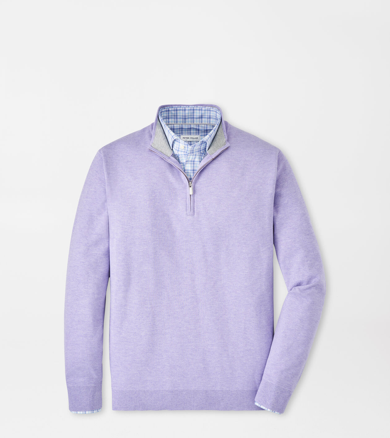 Coolspun Cotton Quarter-Zip Sweater