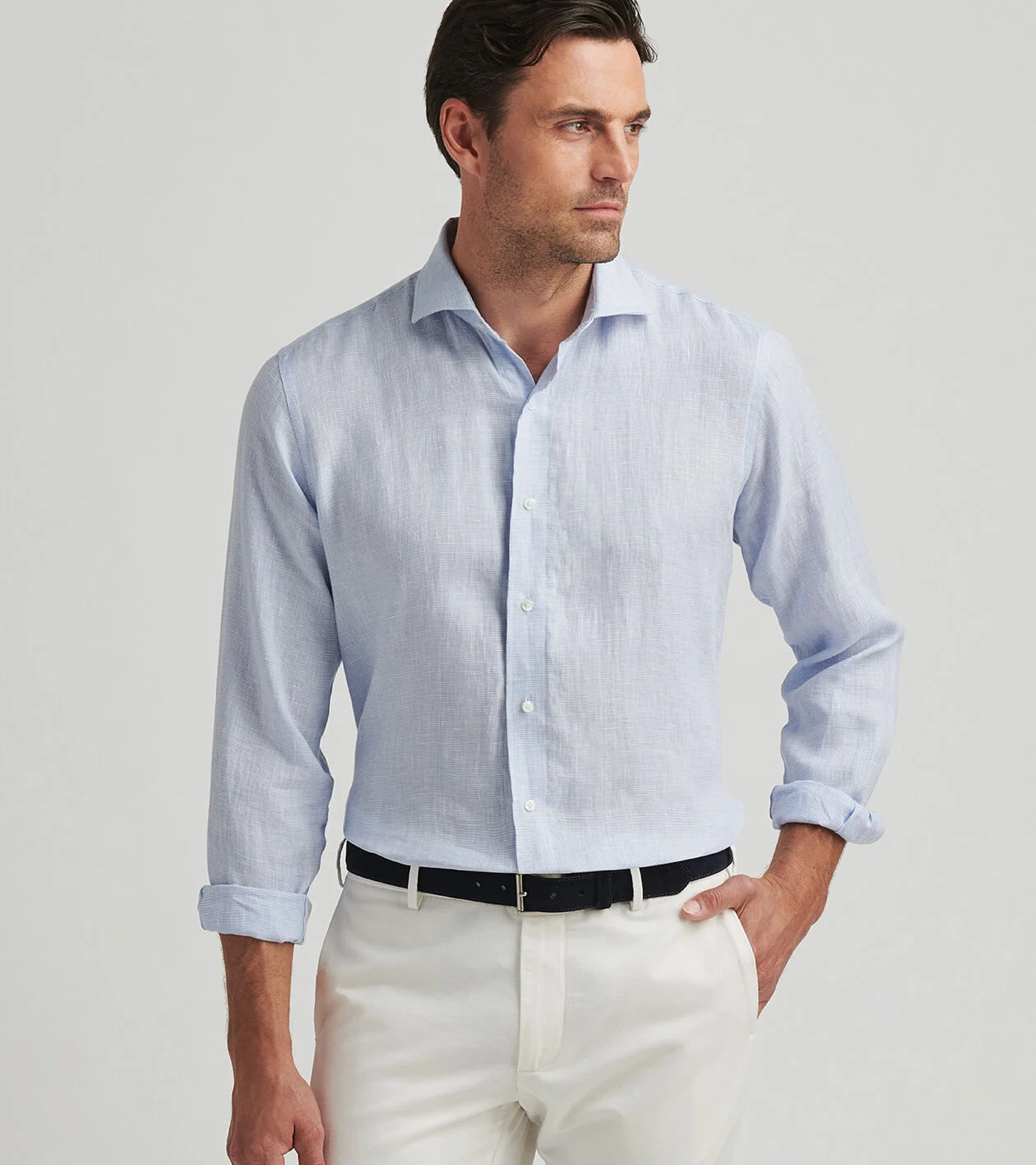 Astino Lino Check Sport Shirt