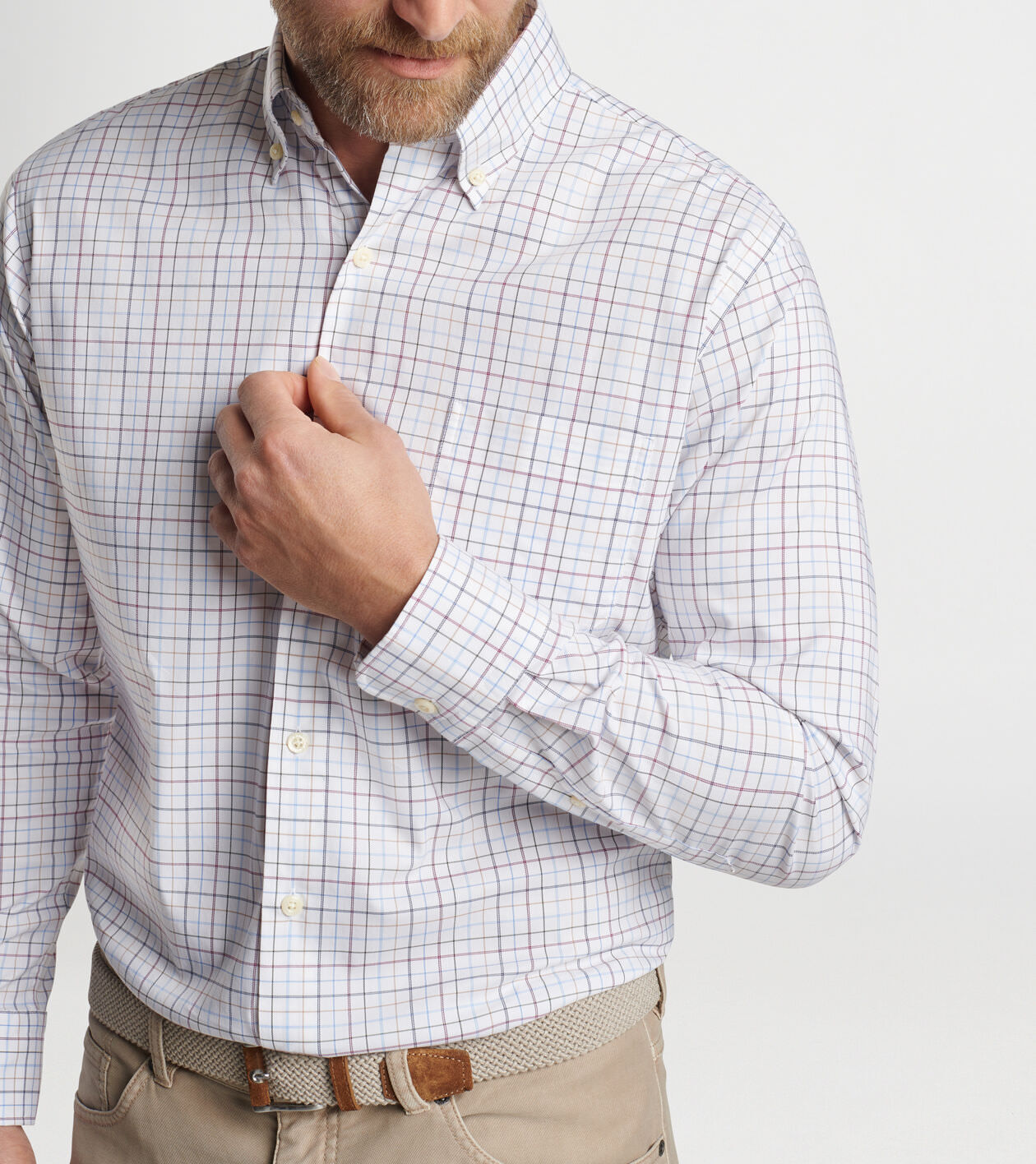 Sydney Crown Lite Cotton-Stretch Sport Shirt