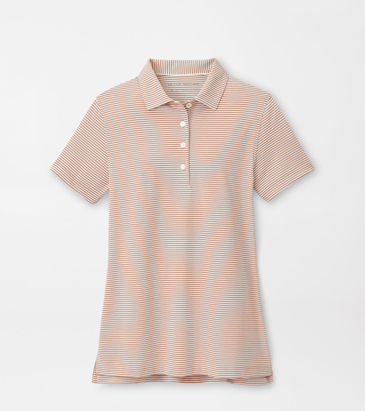 Vista Stripe Sport Mesh Short Sleeve Button Polo