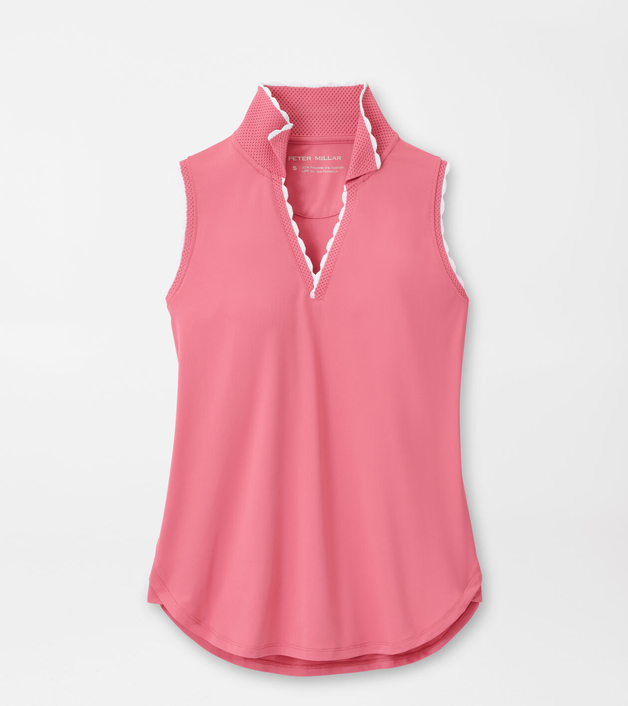 Opal Sleeveless Stretch Jersey Polo