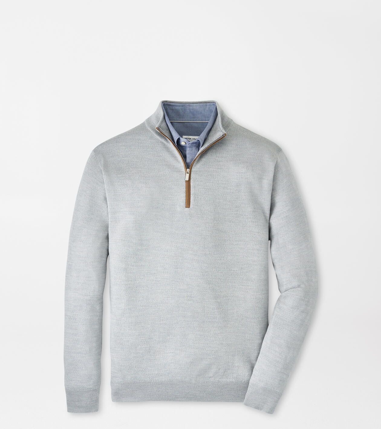 Autumn Crest Suede Trim Quarter-Zip