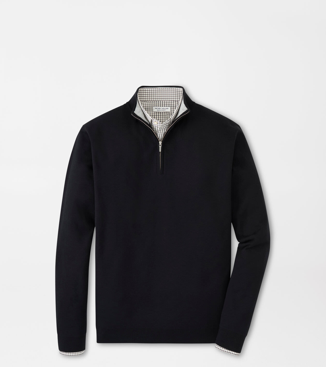 Coolspun Cotton Quarter-Zip Sweater