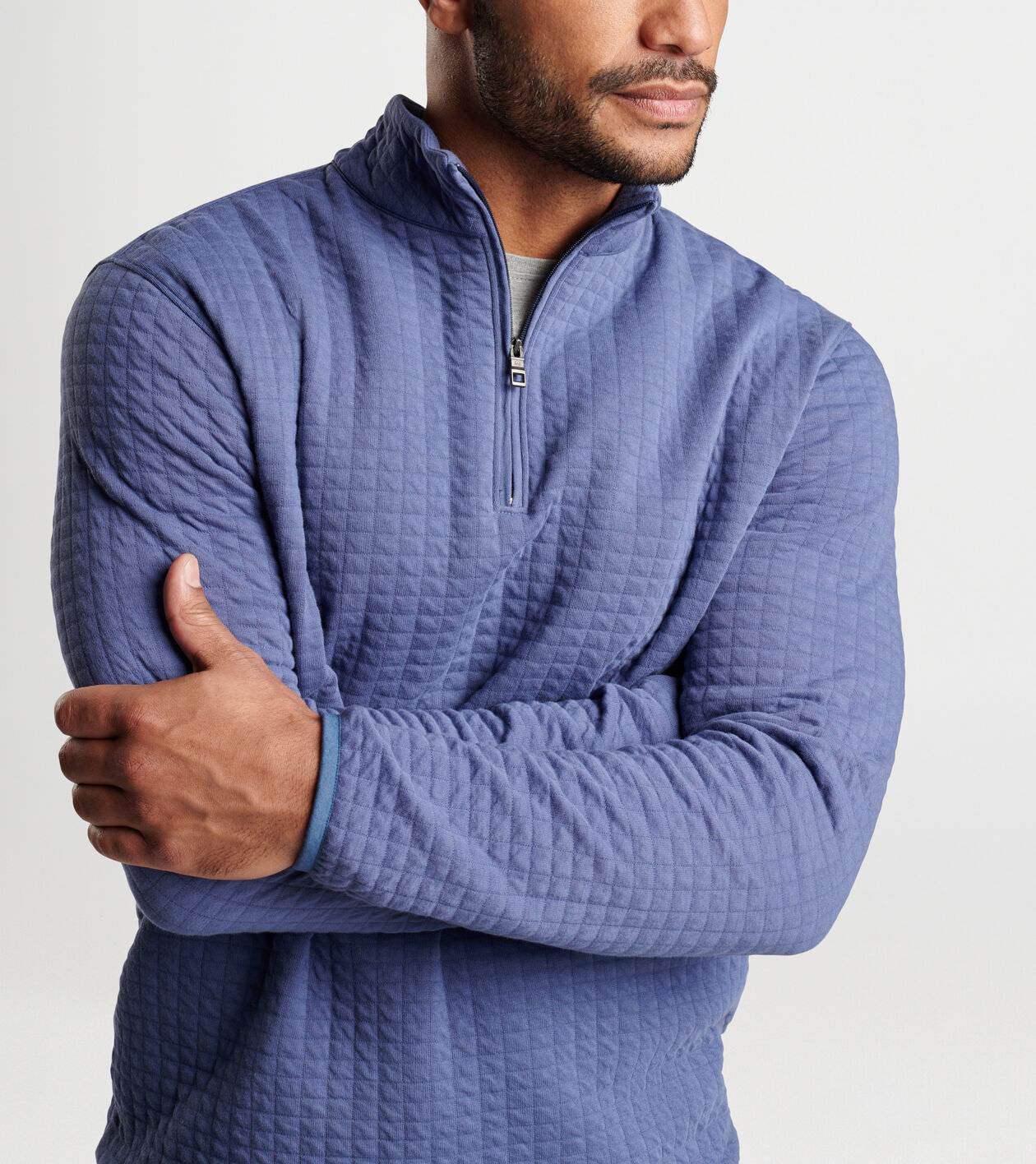 Quad Quilted Quarter-Zip