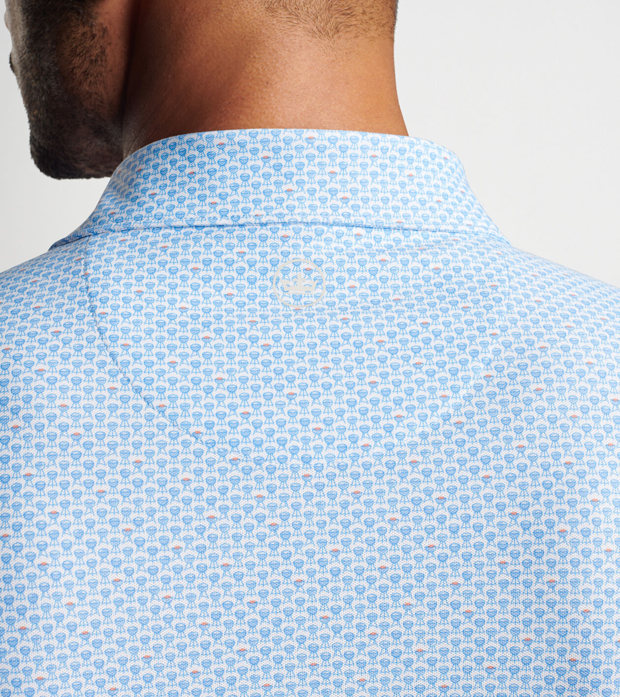 Grill and Chill Performance Mesh Polo