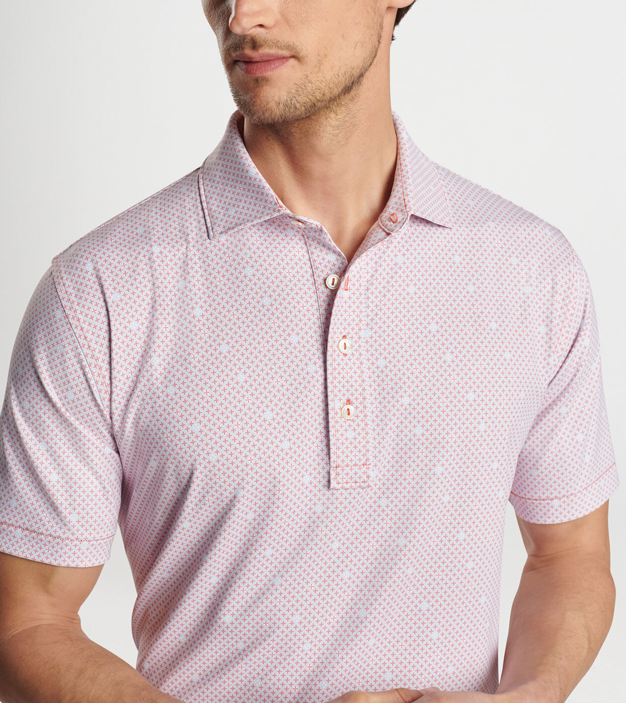 Mosaic Performance Jersey Polo