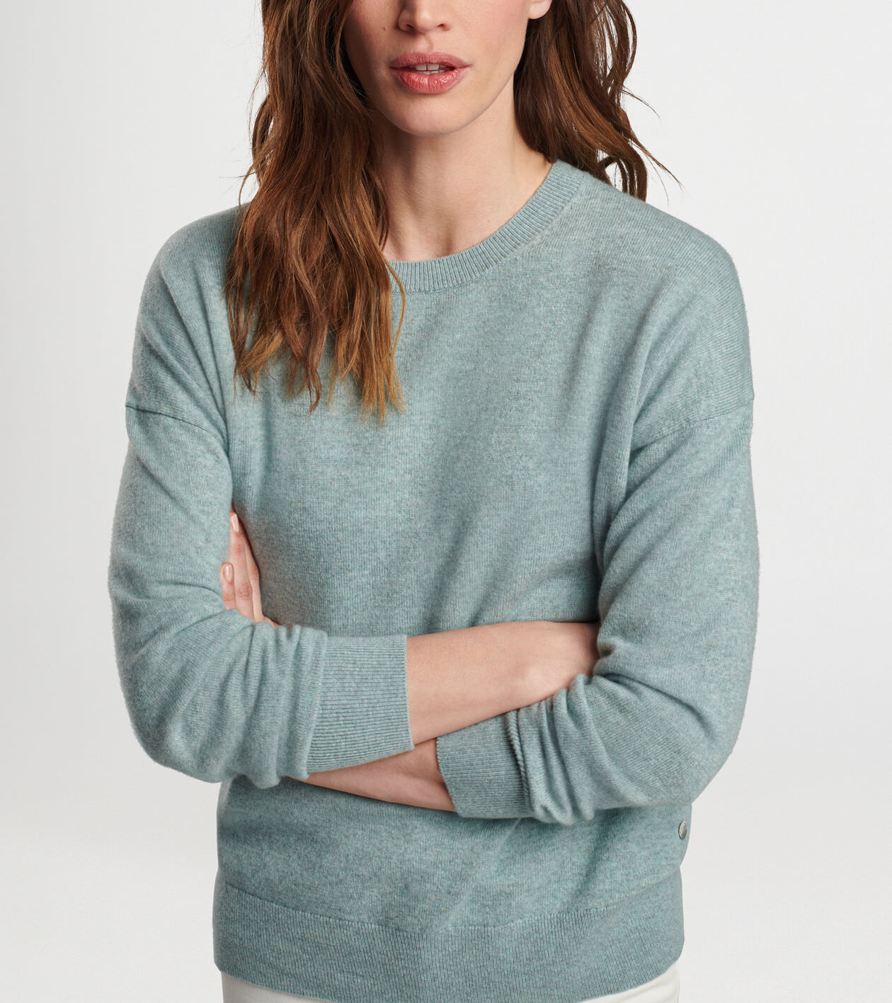 Women's Artisan Crafted Cashmere Crewneck Sweater
